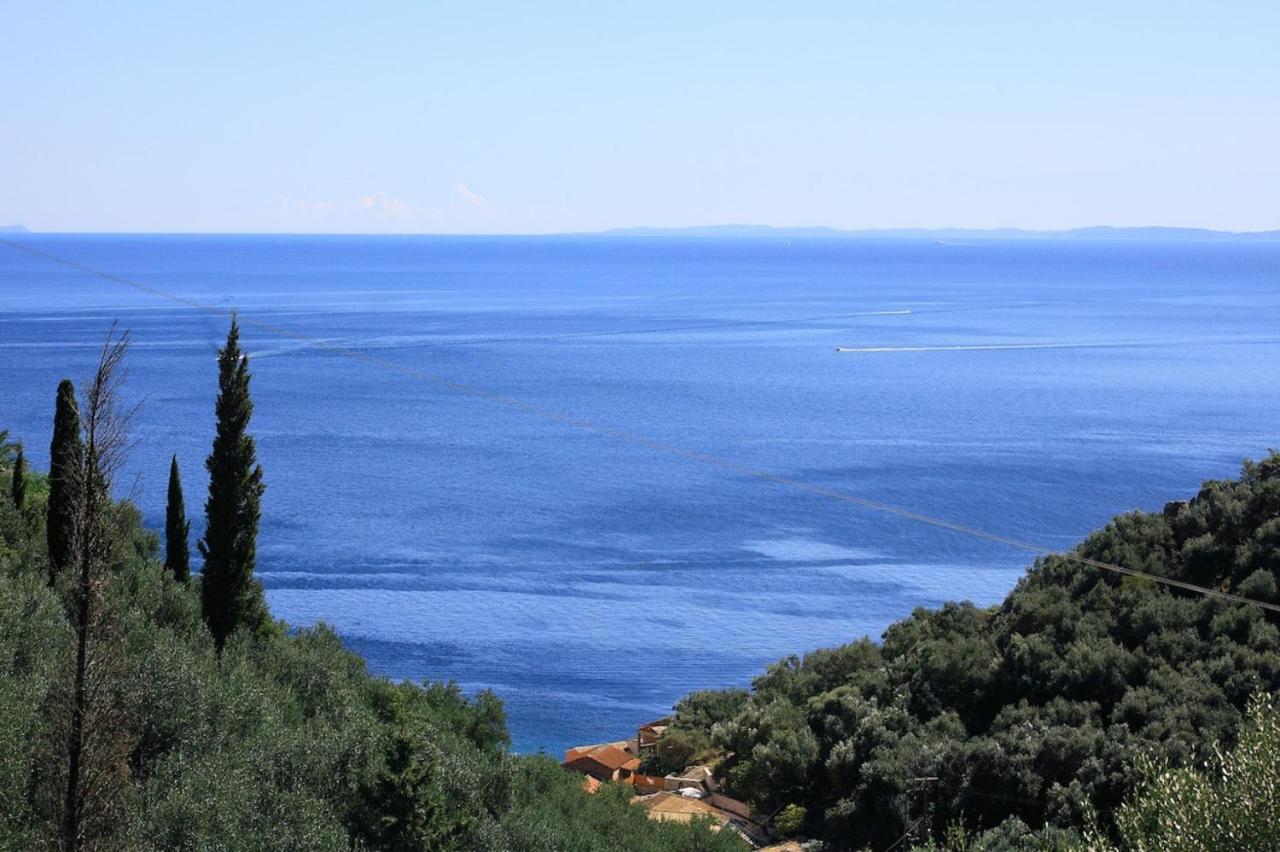 Kaminaki Beachfront Apartments Nisaki (Corfu) Exterior foto