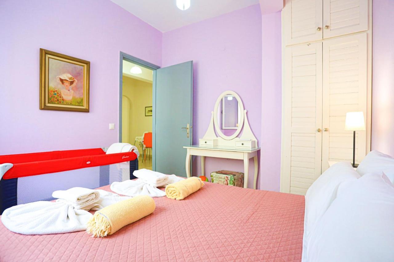 Kaminaki Beachfront Apartments Nisaki (Corfu) Exterior foto